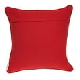 thumbnail image 2 of Parkland Collection PILA11018D Housse de Coussin de Transition Carrée Rouge et Blanc avec Insert en Duvet - 20 x 20 x 7 Po., 2 of 2