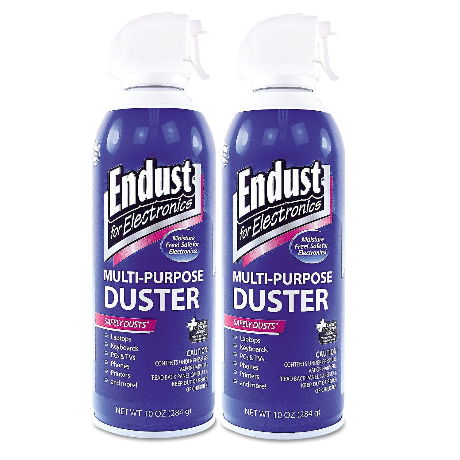 Endust Compressed Air Duster for Electronics, 10oz 2 pk