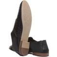 thumbnail image 4 of JUSTINREESS Alexandra Women's Woven Lace Up Soft Shoes In Black Size 5, 4 of 6