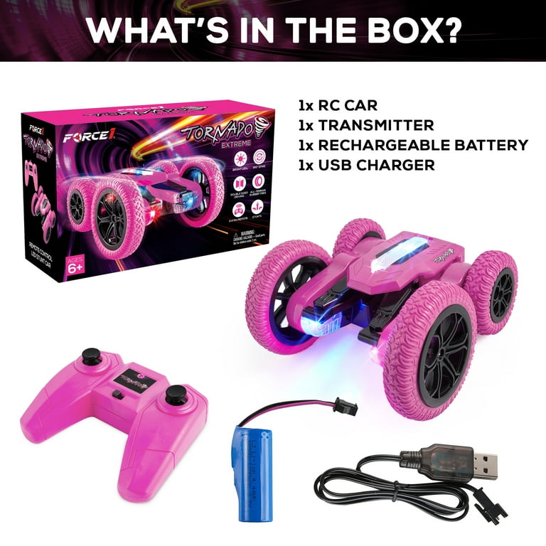 USA Toyz Tornado Extreme RC Car off-Road Rechargeable Toys Bright