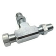 thumbnail image 2 of Adaptador de brida de escape Sharpla 3 Vías 4AN 1/8 NPT IFF, 2 of 6