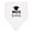 White and Black, variant on Inktastic Nicu Graduate-graduation Hat Baby Bandana Bib