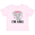 thumbnail image 3 of Inktastic Babys First Birthday Elephant Girls Baby T-Shirt, 3 of 5