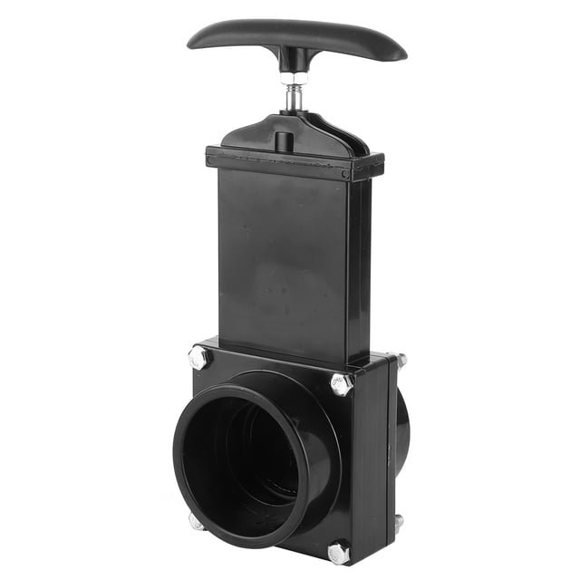 Válvula de Dreneze, Válvula de Drenaje de RV Resistente de Peso Negro, Caravana de RV de ABS Duradera para Barcos de Camionetas