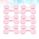 thumbnail image 2 of Juego de 6 banderines colgantes de trébol rosa claro de 3,6 m para bodas, fiestas, adornos colgantes de papel para el techo, guirnalda de trébol, bandera para fiesta de cumpleaños, diseño creativo,, 2 of 5