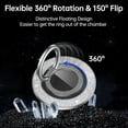 thumbnail image 2 of czcpp-Syncwire Magnetic Phone Grip for MagSafe, Bling Magnetic Phone Ring Holder, 360° Rotation with Floating Effect Cell Phone Ring Stand MagSafe Ring for iPhone 15 Pro Max 14 13 12 &All - Glitter S, 2 of 4