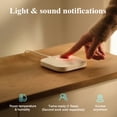 thumbnail image 5 of Sense-U Smart Baby Monitor Sock Shoe 2 (Long Range) with Transmissive PPG Foot Sensor, Track Sleep Patterns & Movement ,Base Station Display Room Temperature & Humidity, 5 of 9