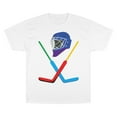 thumbnail image 2 of Champion Logo Shirt Unisex Sports Print Tee 100 Percent US Cotton For Everyday Comfort, 2 of 27