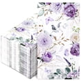 thumbnail image 1 of Servilletas para invitados AnyDesign, acuarela, flor morada, 100 unidades, 1 of 7