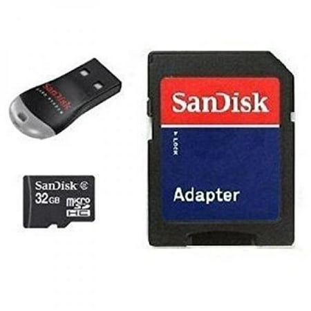 UPC 878587001969 product image for sandisk 32gb microsdhc micro sd card with microsd to sd adapter & mobilemate rea | upcitemdb.com
