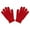 Red, variant on Ladies Gloves Magic Knit Gloves for Women Solid Colors