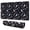 Cartoon Unicorn Space, variant on Long Mouse Pads for Desk,Colorful Striped Cartoon Unicorn Pattern Desk Mats on Top Of Desks, Desk Mouse Pad Extra Large with 3mm Non-Slip Base and Stitched Edge for Gaming,Office,Work,Home 31.5"x11.8"