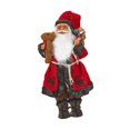 thumbnail image 3 of Muñeco de Navidad de Papá Noel, figuritas de Papá Noel, Decoración de mesa, figura decorativa tradicional de pie, figura de Papá Noel 30 CENTIMETROS, 3 of 8