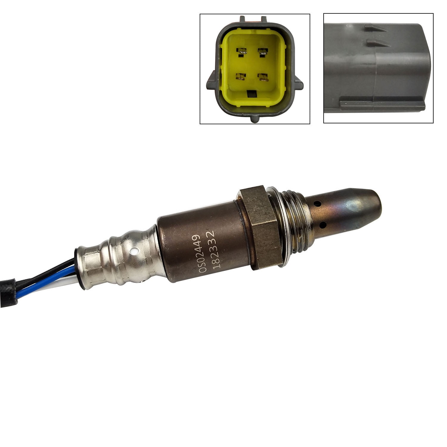 Maxfavor 2Pcs O2 Oxygen Sensor for Nissan Rogue 2010 2.5L SL S Exc. Calif. Upstream and Downstream