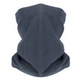 thumbnail image 2 of Gray Neckerchief Winter Ski Warm Scarf Multifunctional Cold Proof Fleece Outdoor Windproof Motorcycle Riding Head Cover Thick, 2 of 3