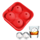 thumbnail image 1 of Máquina para hacer bolas de hielo para cócteles de whisky, máquina para hacer cubitos de hielo redondos artesanales para congelador de fácil liberación, 1 of 5