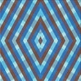 thumbnail image 1 of Ahgly Company Machine Washable Indoor Square Transitional Midday Blue Area Rugs, 7' Square, 1 of 7