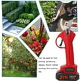 thumbnail image 2 of Wood Ranger Power Shears, 2025 Upgraded Electric Shears For Gardening, Sk5 Blade Tree Trimmer, Cordless, Branch Cutter For Gardening Tree Branch, Fruit Trees, Through Every Cut (1*Set+2*Battery), 2 of 8