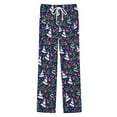 thumbnail image 4 of Men's Flannel & Cotton Pajama Pants - Lounge Sleep PJ Plaid Bottoms w/Pockets (Big & Tall Available) Baggy Sweatpants Men Y2K, 4 of 4