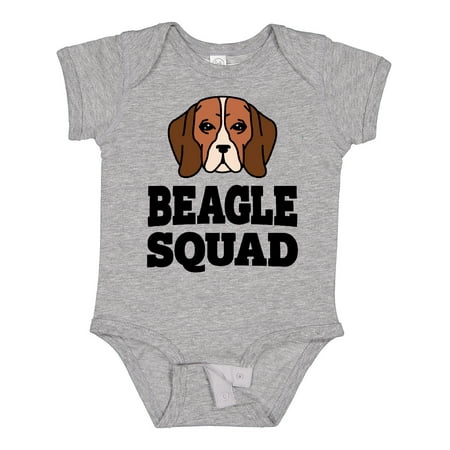 

Inktastic Dog Beagle Squad Gift Baby Boy or Baby Girl Bodysuit