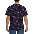 thumbnail image 2 of Naloa Multi-colored Spiders Men's T-Shirt Sport T-shirt Men's Basic Tee Casual Men's Shirt, Round Neck, Short Sleeves - Small, 2 of 5