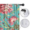 thumbnail image 4 of Blackout Kids Curtains,Pioneer Flower Floral Print Pattern Childrens Insulated Curtains Set Of 2,Bedroom Essentials,Toddler Room Decor 52"x63", 4 of 5