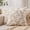 Allover Green, variant on 100% Cotton French Pastoral Throw Pillow Covers Set of 2, 18x18 Inch Blue Farmhouse Decorative Cushion Covers for Sofa Bed Living Room Home Decor