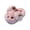 /c6Pink17, variant on CUZIBR Infant Girls Slippers Boys Cute Rabbit Animal Fuzzy House Slippers Close Toe Warm Winter Warm Indoor Footwear,Green,18-24 Months