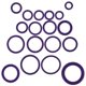 thumbnail image 4 of Rubber Washer Kit Car Air Conditioning System Repair Purple 2.00X2.00X0.20CM Prevent Leaks 1Set, 4 of 5