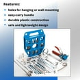 thumbnail image 4 of IDL Packaging Plastic Carrier for Plastic and Metal Strapping or Banding 1/2" Width, 4 of 7