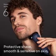 Braun Electric Razor for Men Series 6, Electric Shaver, Precision Trimmer, S6 6120s