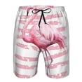 thumbnail image 3 of Fotbe Flamingo Trajes de Baño Estampados para Hombre, Shorts de Verano de Secado Rápido, Ropa de Playa, Bañadores-3X-Large, 3 of 6