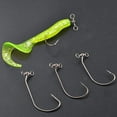 thumbnail image 5 of 50pcs Drop Shot Swimbait Hooks in-line Drop Shot Rig Hooks Swivel Soft Plastic Worm Hooks for Bass Perch 2/0,3/0,4/0, 5 of 5