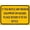Warning Sign 4, variant on Broken Equipment Playground Caution Sign - 12×8 Inches, Tin Safety Alert Sign, Outdoor Indoor Bedroom Kitchen House Office Cafe Bar Decor