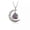 Amethyst, variant on Natural Quartz Crystal Pendant Chakra Healing Gemstone Moon Necklace Jewelry-Amethyst