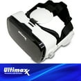 thumbnail image 3 of Virtual Reality Headset with Headphones, 3D Goggles for Android & iPhone – Black, 3 of 6