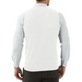 thumbnail image 4 of Huankd Men's Solid Sweater Vest Sleeveless Knit V Neck Spring Winter Casual Pullover Top White L, 4 of 8