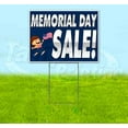 thumbnail image 1 of Memorial Day Sale (18" x 24") Yard Sign, Includes Metal Step Stake, 1 of 6