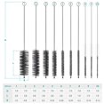 thumbnail image 3 of Set de 10 cepillos de limpieza para tubos CiaraQ de nylon, 8", 3 of 7