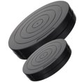 thumbnail image 1 of ETHZZLE 2 Pcs Outil de Sculpture en Argile Base Rotative Plastique Noir Plateforme Rotative pour Débutants, 1 of 8