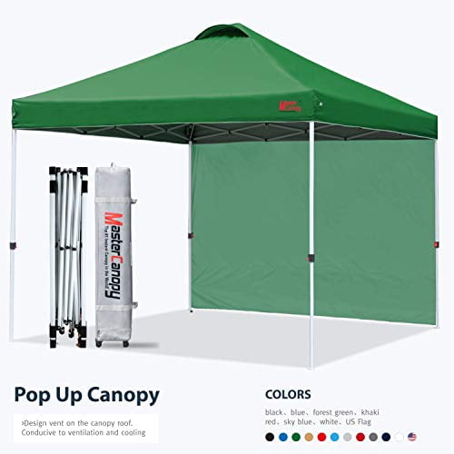 MASTERCANOPY Patio Pop Up Instant Shelter Beach Canopy Better Air ...