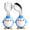 Blue, variant on XKHAZA Training Learning Self-Feeding Baby Spoons First Stage for Kids Toddlers Children and Infants| Baby Bendable Spoons and Forks Set | BPA Free| Easy Grip Fork Tableware