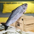 thumbnail image 3 of Poisson en Peluche pour Chats Adorable Poupée en Peluche et Coton PP Multi 1 Pce, 3 of 8