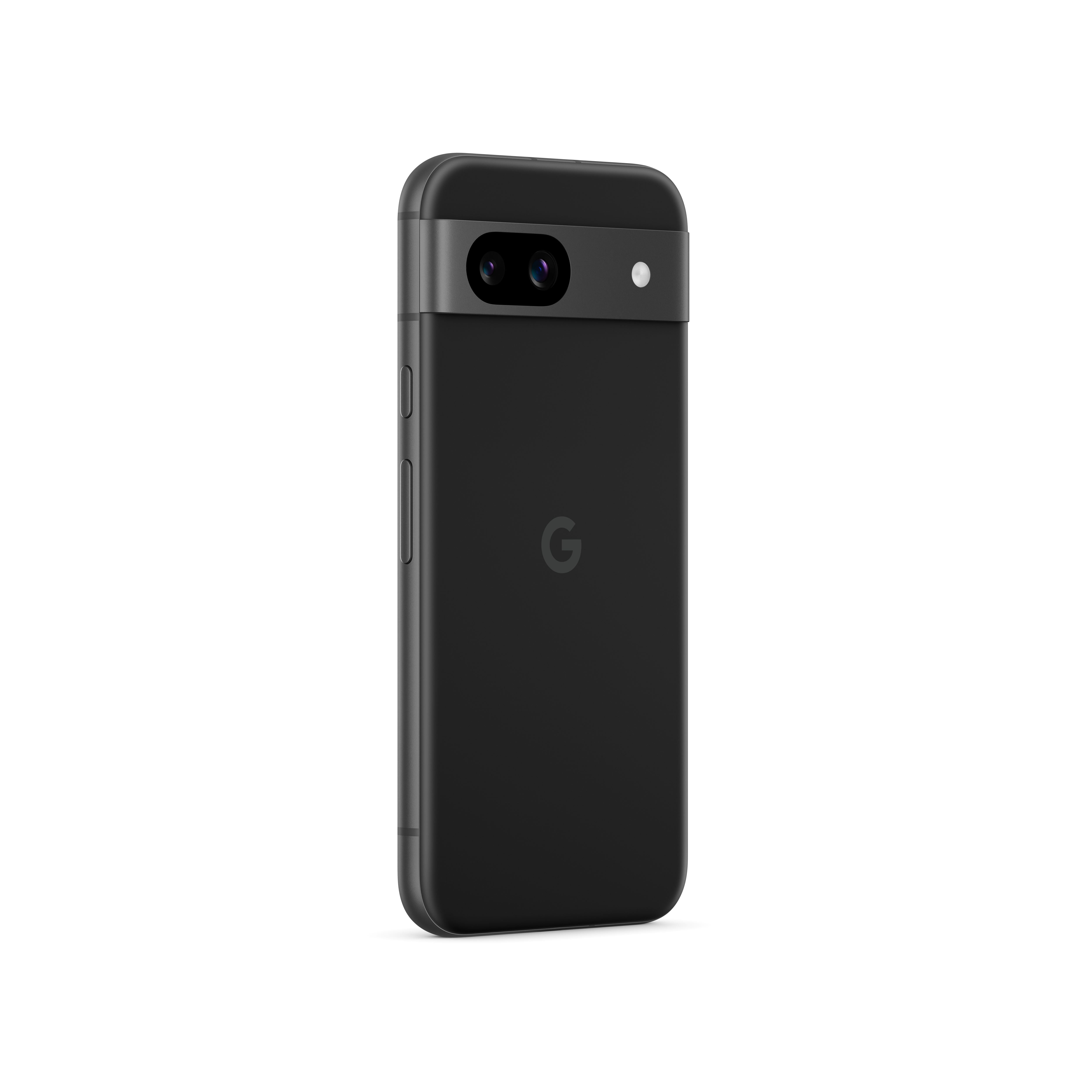 AT&T Google Pixel 8a 6.1" 8GB RAM, Obsidian, (Contract Cell Phones)