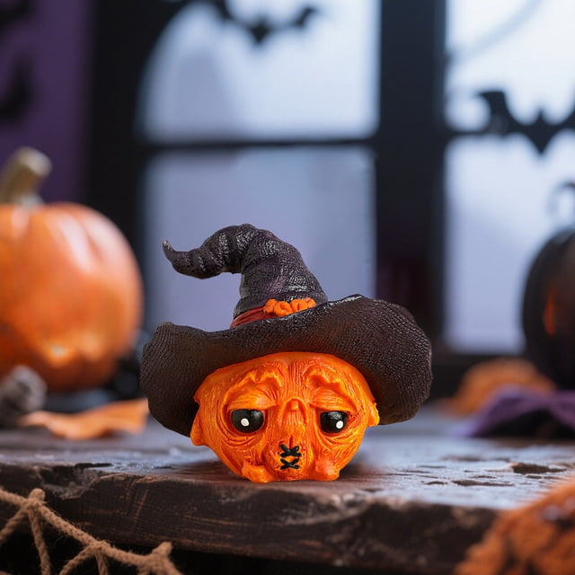 ABPWLY Halloween Fantôme Sorcière Citrouille Résine Bibelot Imaginatif Liquidation Déco Canada Days Déco Maison Déco Maison
