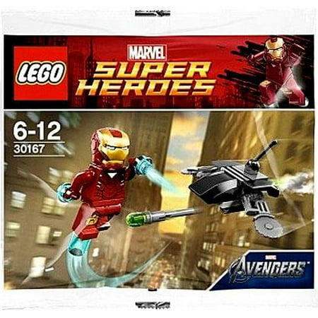 Marvel Avengers Iron Man Vs Drone Mini Set Lego 30167 Bagged