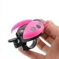 thumbnail image 3 of MasteelfCA Funny Cartoon Lady Beetle Ladybug Shaped Bike Cycling Handlebar Ring Sound Bell Horn (Random Color), 3 of 8