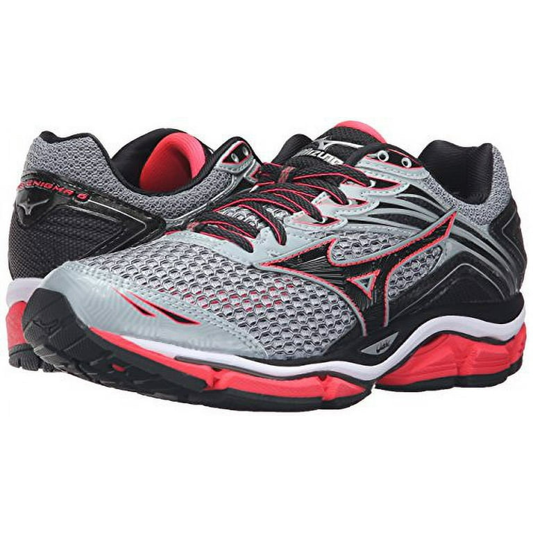 Mizuno Womens Wave Enigma 6 Running Shoes Gray Pink Size 7.5