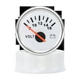 thumbnail image 4 of Universal 52mm Volt Meter Marine Auto Voltmeter Waterproof Gauge For Motorcycle Car Boat Automobile With Red Backlight ,Easy to Install, 4 of 6