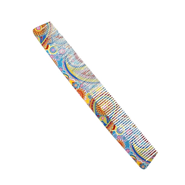 Peine para cortar el cabello, peine desenredante, reutilizable, antiestático, cepillo ABS profesional para peine de doble cara